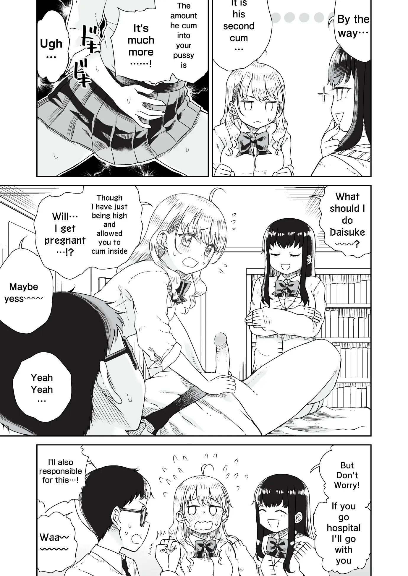 Otagal ~losing Virgin Sweet Sex With Black And White Style Girl Who Being Nice To Otaku~ Chapter 1000 Page 26